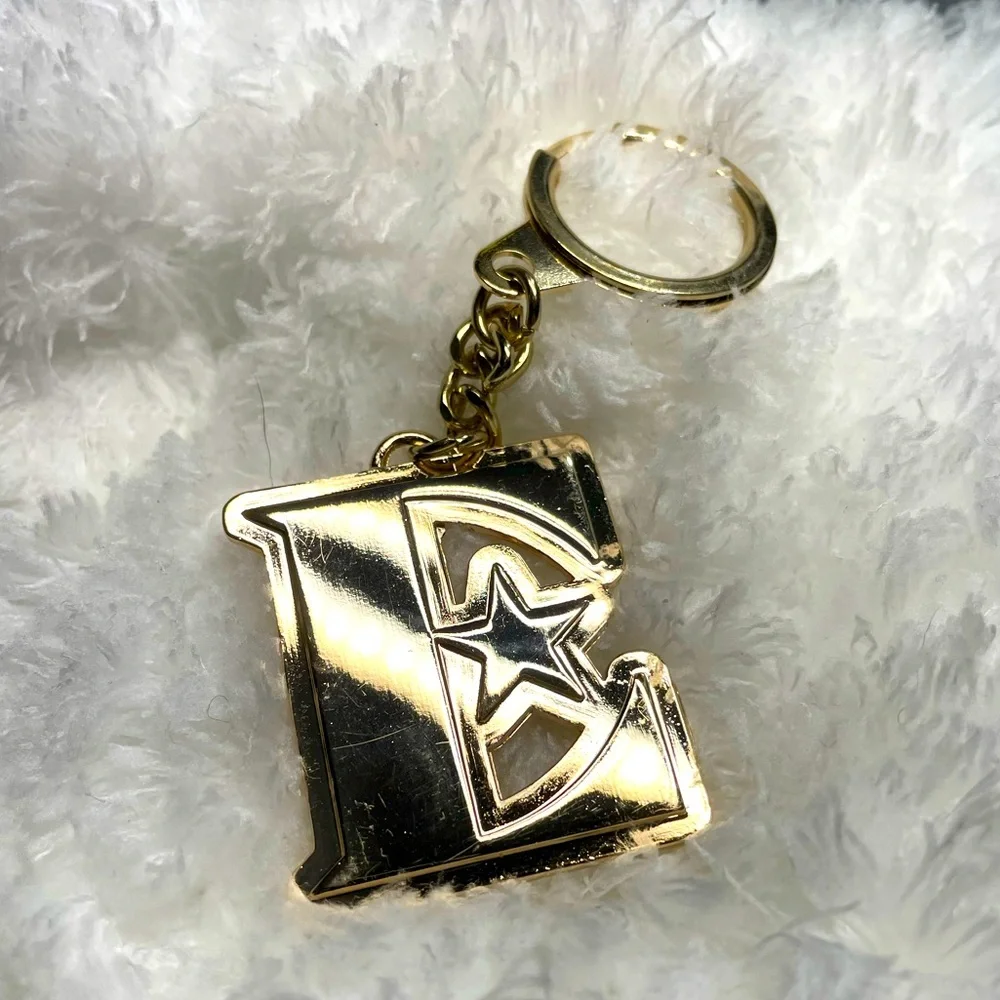 Elton John Goodbye Yellow Brick Road Souvenir Gold Tone Key Chain